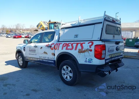 2024 Ford Ranger Xl из США, поврежденный, VIN 1FTER4BH1RLE27690